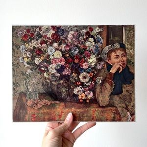 Vintage The Metropolitan Museum of Art Degas Print-Plak Art Decor
